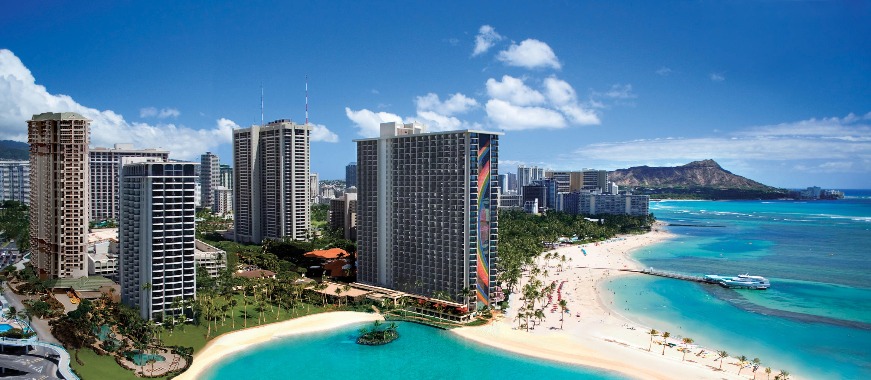 Kalia Tower Pool at the Pools at the Hilton Hawaiian Village